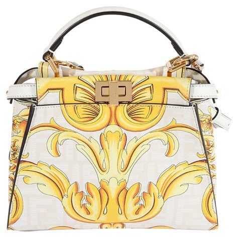 versace and fendi bag|Fendi Versace peekaboo.